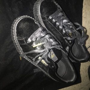 RIHANNA FENTY PUMA BLACK CREEPERS